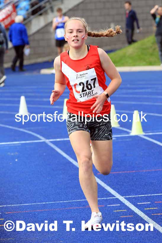Womens under-17s 2022 Northern Road Relays, SportsCity, Manchester. Photo: David T. Hewitson/Sports for All Pics